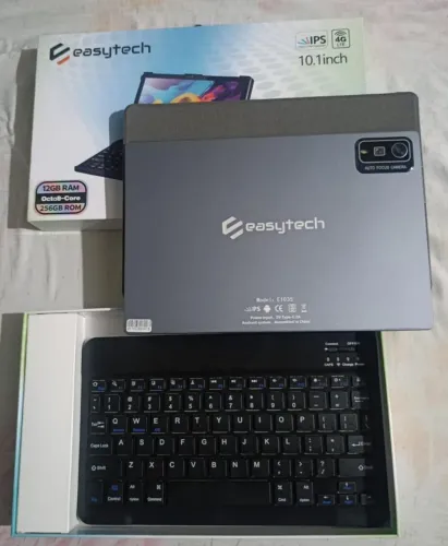 Tablet+teclado novo nunca usado na caixa easytech