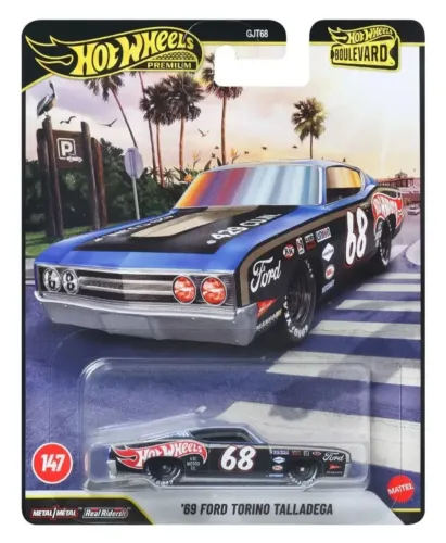 Hotwheels Premium 69 Ford Torino Talladega Boulevard Novo Lacrado 1:64 Hot Wheels