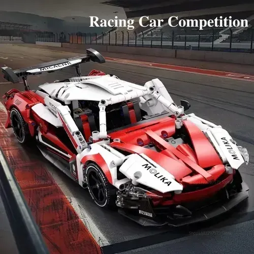 Blocos De Montar Carro Esportivo De Corrida Mclaren Rs12 1200 Pçs