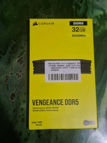 MEMÓRIA RAM DDR5 6.000Mhz CL-36 (LACRADA)