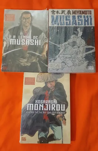 Mangás Miyamoto Musashi, A Lenda de Musashi e O Prenúncio do Inverno (Pipoca e Nanquim)