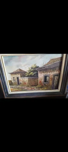 Quadro artista plastico renomado
