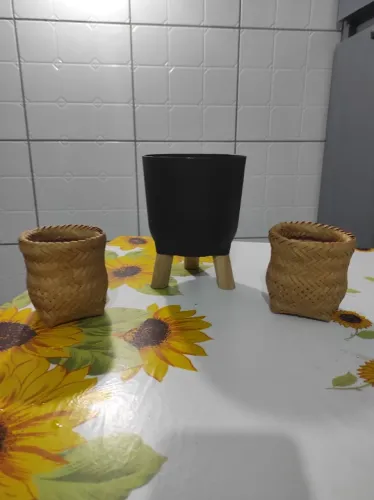 Vaso Cachepôs+Cesta de kono