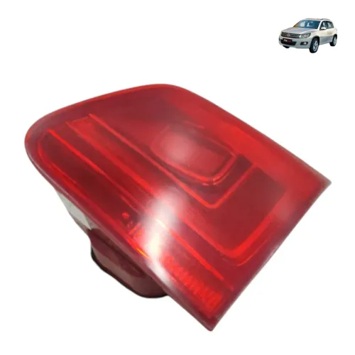 Lanterna Direita Tampa Traseira Vw Tiguan 2011 2012 2013 Direito/passageiro Vermelho