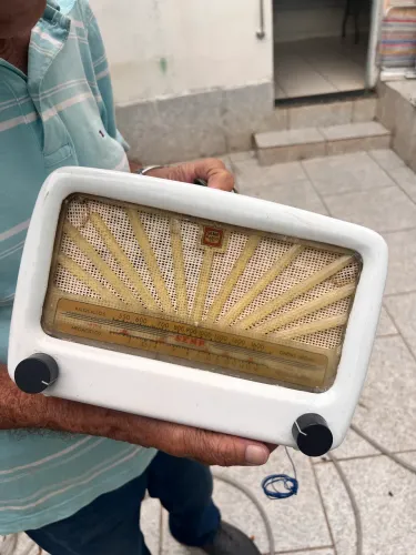 Rádio SEMP AC 120 valvulado 1956 funcionando