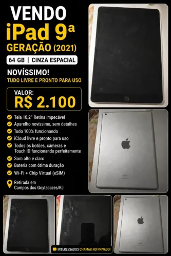 iPad 9 geração