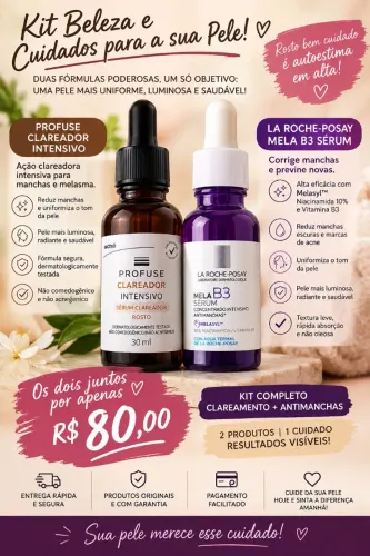 Kit Beleza anti manchas