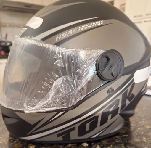 CAPACETE FECHADO PRO TORK R8 PRATA TAM. 56