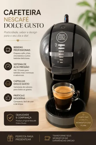 Cafeteira Dolce Gusto