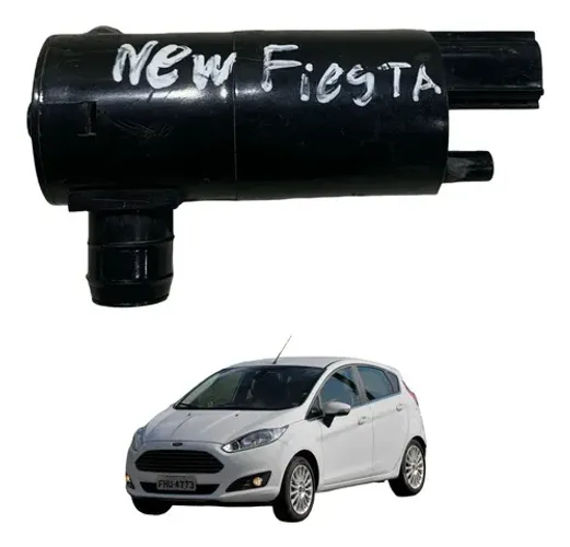 Motor Bomba Esguicho Para-brisa Ford New Fiesta 2013 A 2017