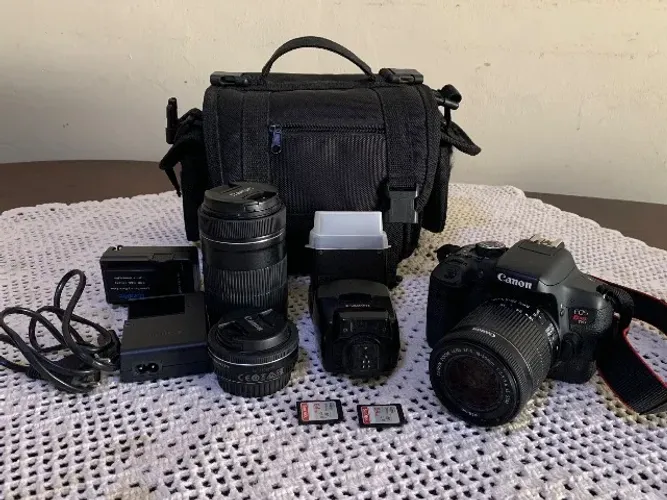 Kit completo câmera Canon T6i