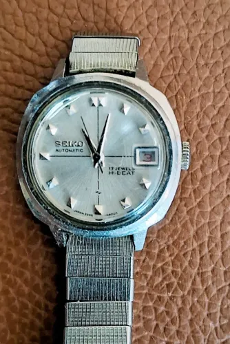 Relógio Seiko automático feminino Hi-Beat