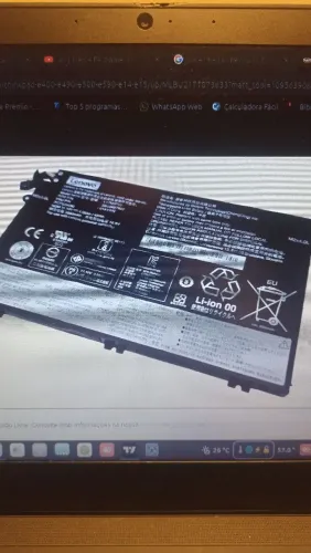 Bateria Lenovo E480/90 - E14 - E15 - E580/90