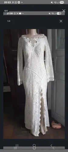 Lindo vestido em renda