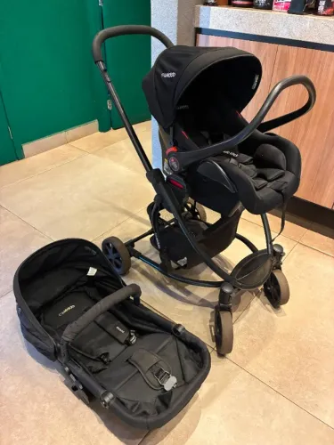 CARRINHO KIDDO PRIMA TRAVEL SYSTEM COMPLETO