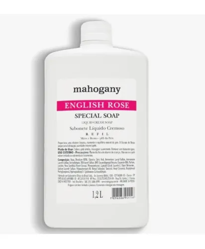 Sabonete líquido English rose 1,2 l