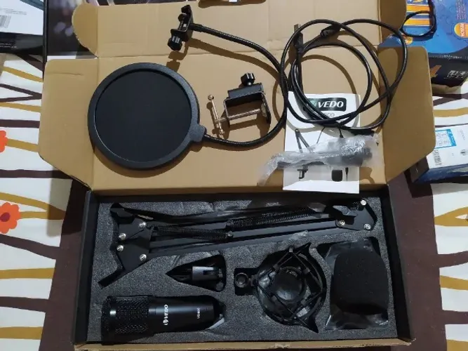 Microfone VEDO BM800 - Excelente Estado | Pouco Uso