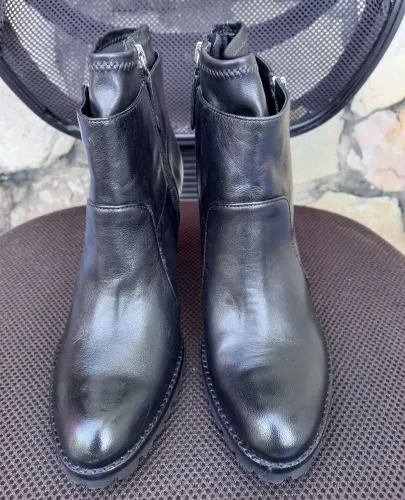 Bota de couro 