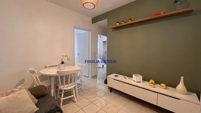 Alugar apartamento 2 quartos frente praia elevador Gonzaga Santos