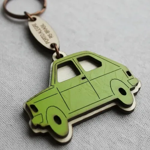 Chaveiro de carro em mdf
