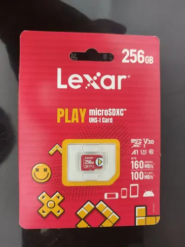 Cartão Microsoft SD Lexar 256 GB - Nintendo Switch - Alto Desempenho