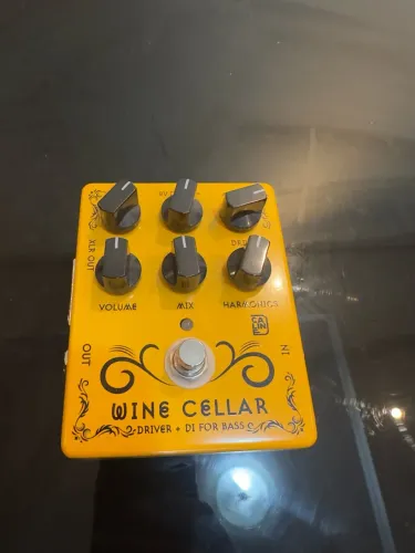 Pedal Pré amp + Drive pra baixo