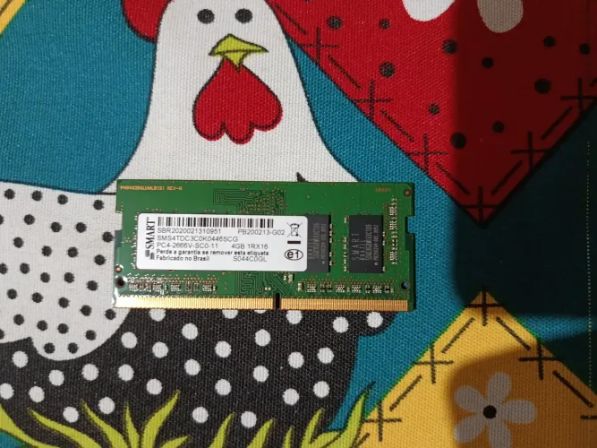 Memória ram notebook 4gb ddr4 
