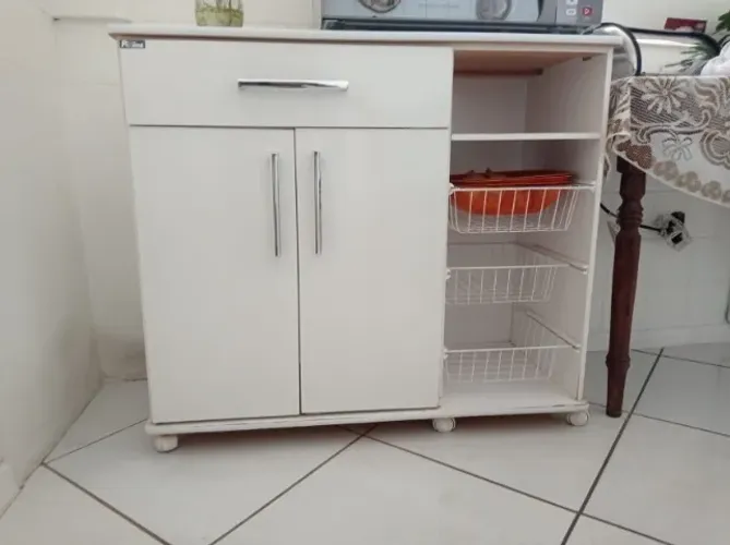 Fruteira armário cozinha