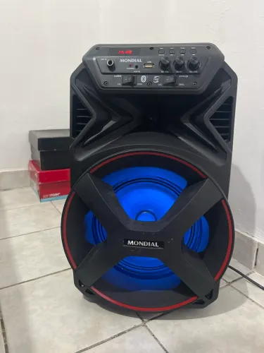 Caixa de som mondial bivolt