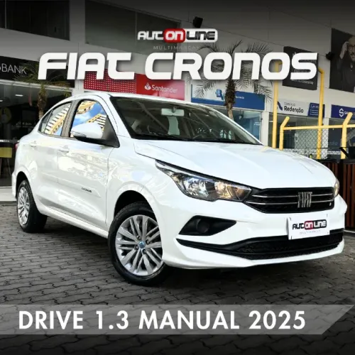 Fiat Cronos Drive 1.3 8V Flex 2025