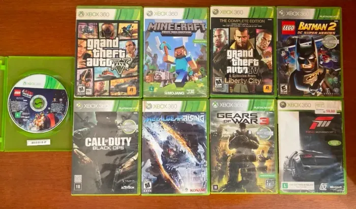 Lote Jogos Xbox 360 Originais (Faço envio)