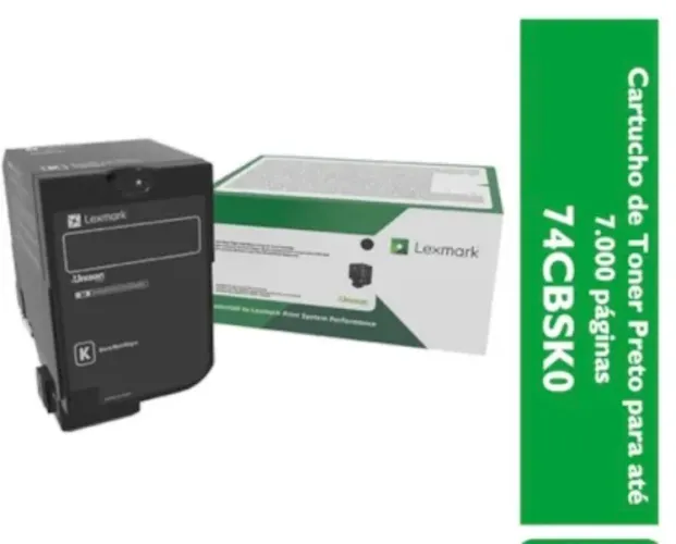 Cartucho Toner Lexmark 74CBSKO