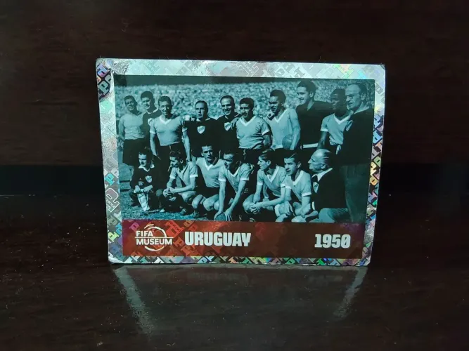 Figurinha Adesivo Panini copa do mundo FIFA 2026- Uruguai 1950