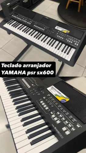 Teclado arranjador Yamaha Sx600