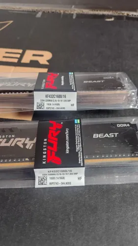 Memória Ram Kingston Beast 16gb DDR4 3200mhz