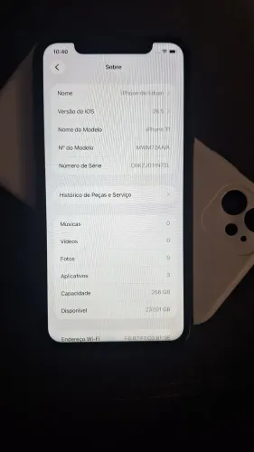Vendo iphone 11 (1200 reais) 256gb