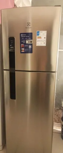 Geladeira inox