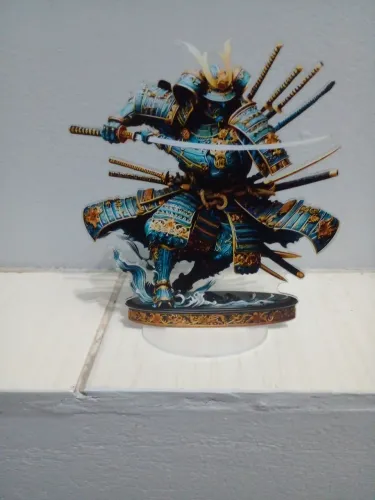 Decoração de mesa (Samurai 3D)