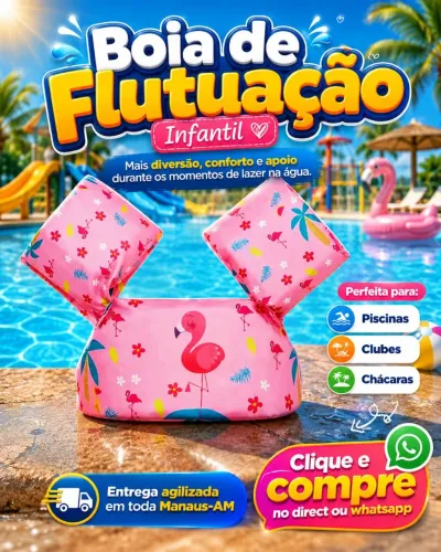 Boia Infantil em Espuma até 25kg