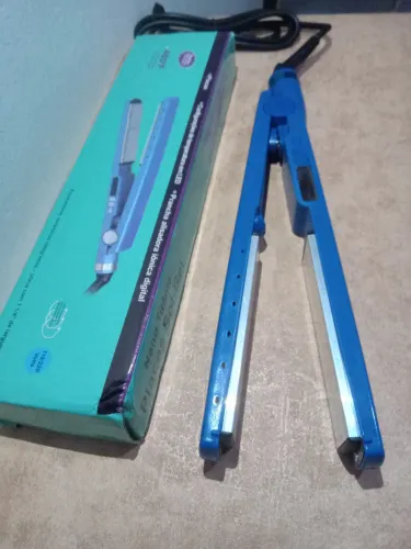 Prancha de cabelo nano titanium 450 F Azul Bivolt