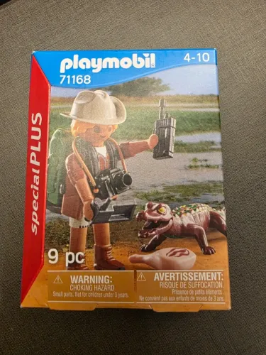 Playmobil 71168 Special Plus Explorador com Crocodilo