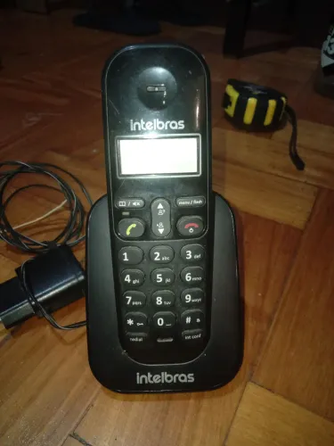 Telefone Sem Fio Intelbras TS 3110 DECT 6.0 + Base - Preto