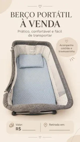 BERÇO PORTÁTIL