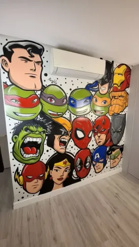 Quarto Pintura Menino