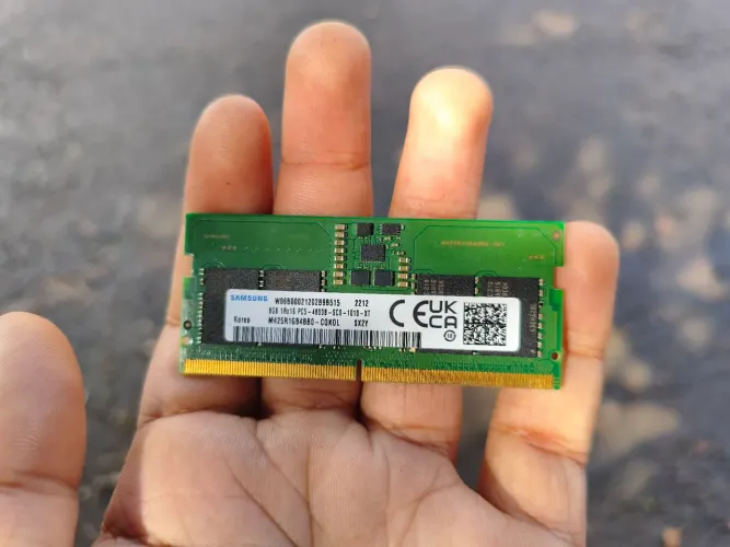 Memória RAM ddr5 4800 8GB Notebook Samsung