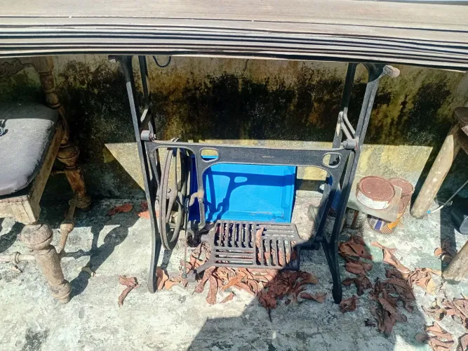 Pé de maquina