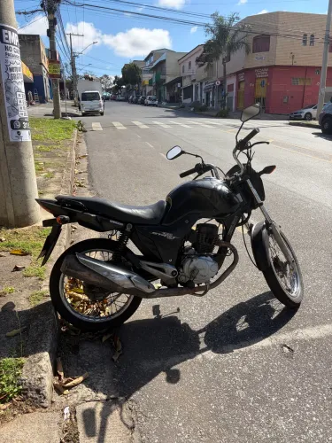 Honda CG 150 Start Flex, cor preta, ano 2015/2016 - abaixo da FIPE