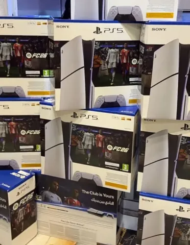 PS5 Slim mídia física + FC 26