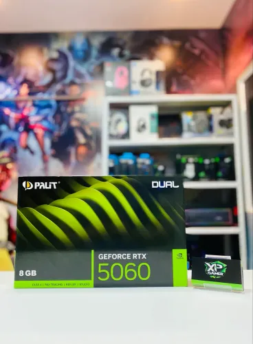 RTX 5060 8GB Palit RGB - Nova, Lacrada - Em até 18x / Loja Física