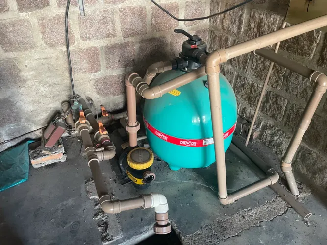 Piscina - Potente Bomba e filtro